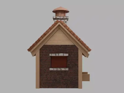 Country House - 3D Turnaround and Renders 3D model