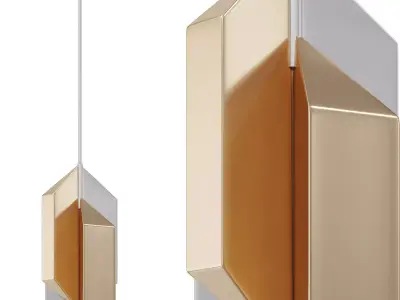 ophelion medium pendant by luxdeco 3D model