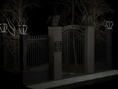 Arkham Asylum Batman  3D print model