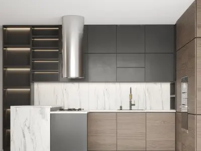 kitchen 091 3D model