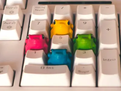 Alien UFO keycap - Mechanical Keyboard 3D print model