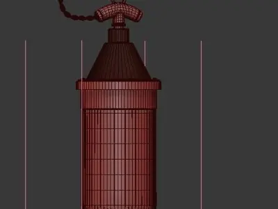 Hanging lamp Romatti Pack 3D model