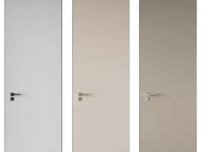  Door set 07 3D model