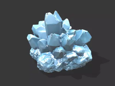 Crystall Blue 3D model