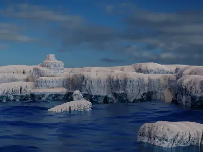 Iceberg Environment 5 pack