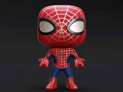 Funko Spider-Man Classic 3D model