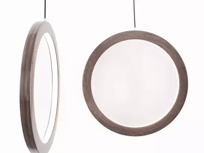 Pendant Lamp O-Wood 3D model