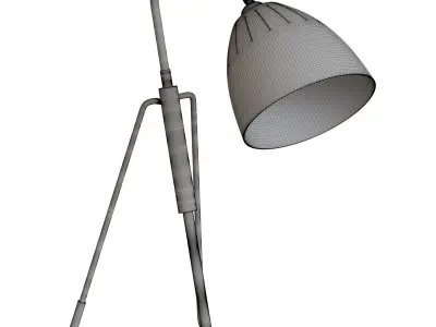 Lean Table Lamp 3D model