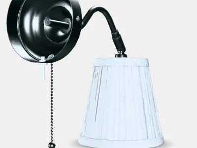 ARSTID Wall lamp Low-poly 3D model