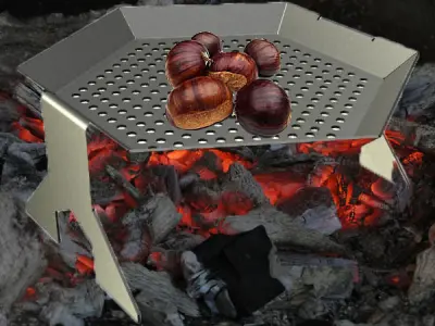 Chestnut Barbeque Free 3D model