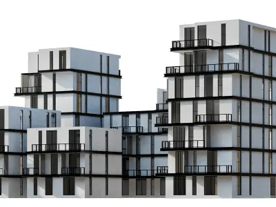 RESIDENTIAL BUILDING NO45 A 3D model