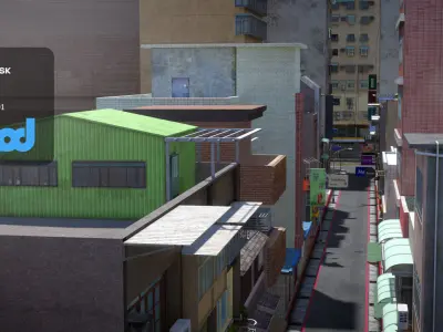 Tw Linsen North Road 02 3D model