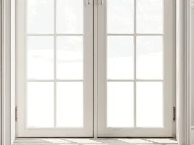 Classic door 3 3D model