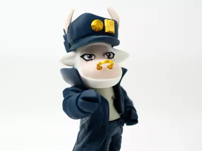 MOOMOOTI  and JOJO The Ultimate Stand User 3D print model