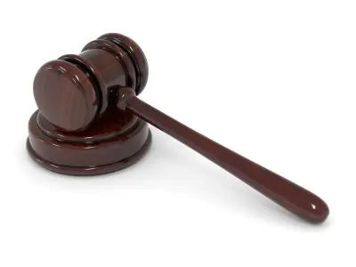 Judge Hammer 3D model