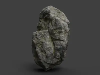 Rock 3-7 Low-poly 3D model