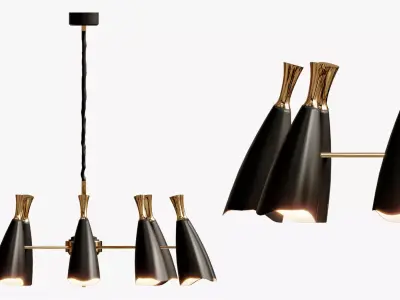 CHANDELIER DELIGHTFULL DUKE CHANDELIER 3D model