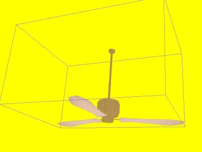 ceiling fan Free 3D model get
