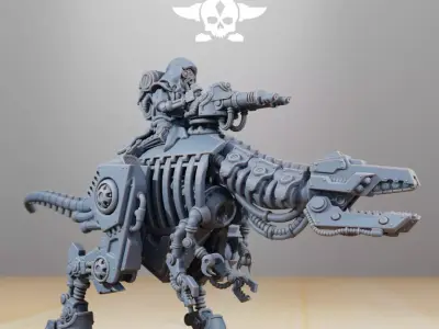 Scavenger Alpha Rider 3D print model