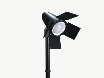 Studio light 3D model