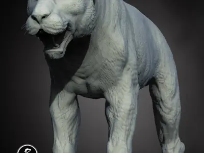  Panther  The Ghost in the Shadows 3D print model