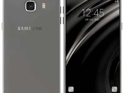 Samsung Galaxy C5 Gray 3D model
