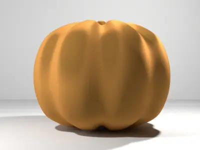 Mediterranean Fruit - Pumpkin 3D model