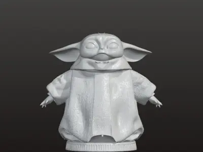 Grogu figure 10 cm 3D PRINT 3D print model
