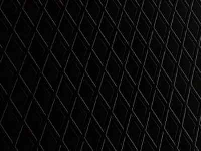 Dark Ornate Fleur-de-lis Grid PBR SEAMLESS Texture