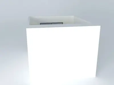 nararoom cube with window Free 3D model