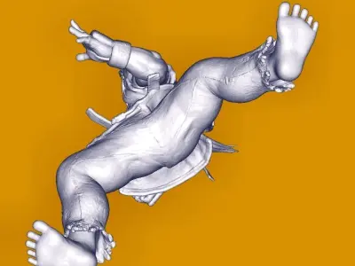 Ken Street Fighter 3D print model