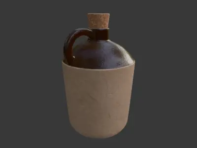 Clay Jug 3D model buy