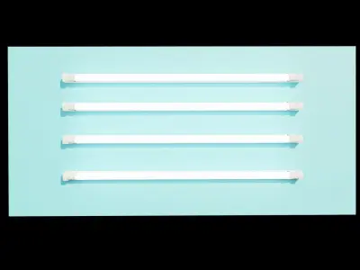Light low poly Low-poly 3D model