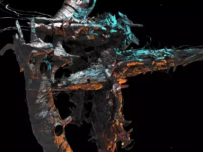 Event Horizon asteroid Belt 3D model