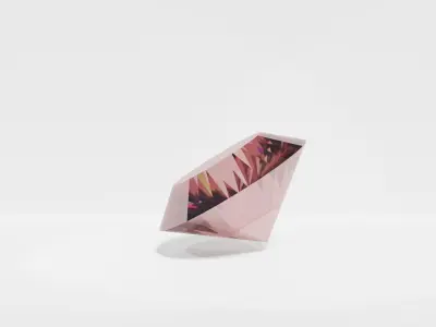 Diamonds Low-poly 3D model purchase