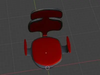 Armchair Free 3D model shop