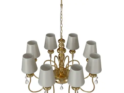 Hanging chandelier Meki 4723-8 3D model