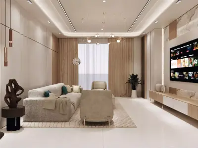 Apartment interior 3D model shop