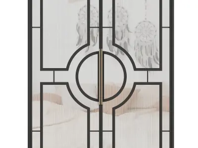 Entrance door set235 3D model