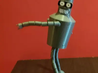 Bender Action Figure  Futurama 3D print model