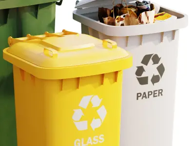 Garbage Set 2 3D model