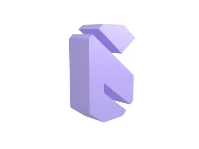 Sci-Fi Number 6 v1 003 Low-poly 3D model