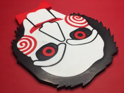 Billy The Puppet Coaster Free 3D print model