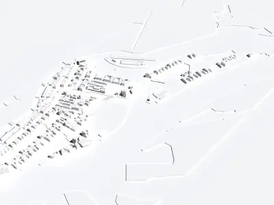 HafenCity Hamburg Germany 3D model