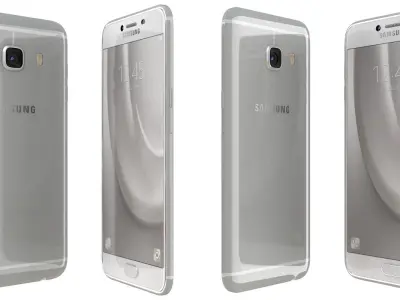 Samsung Galaxy C5 All Colours 3D model