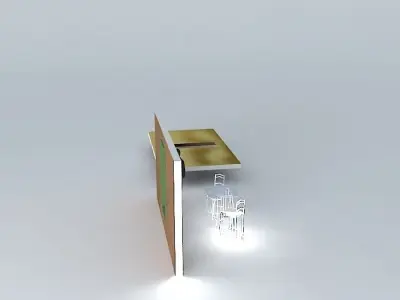 Window cuts into 6 wall by dirvin Free 3D model