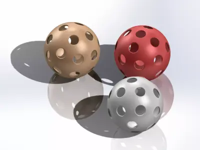 Floorball 3D print model