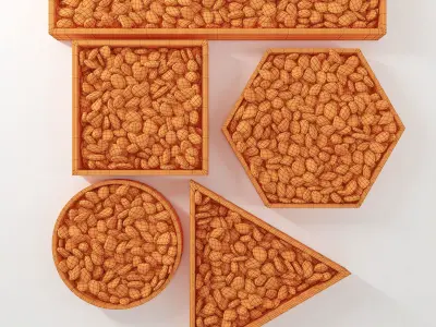 Pebble  form  3D model