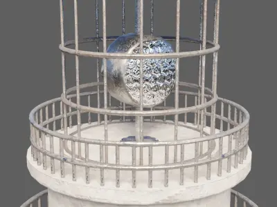 Light House Low-poly 3D model