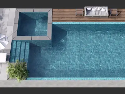 SWIMMING POOL NO89 A 3D model